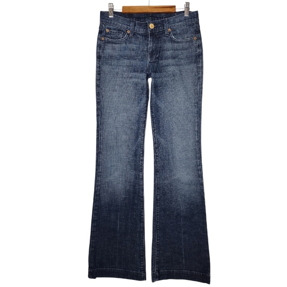 7 For All Mankind Denim - 7 For All Mankind Dojo Sz 26 Low-Rise Jeans